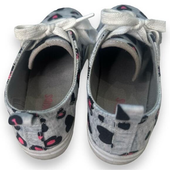 Fabkids - Girls Leopard Heart Sneakers- Size 13 - Picture 2 of 8